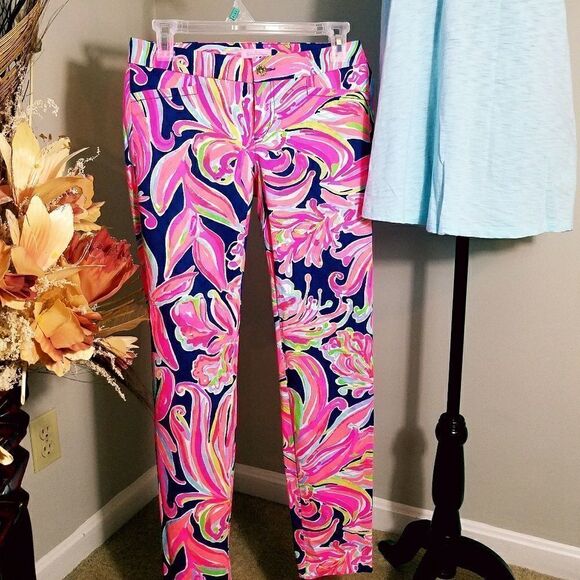 Lilly pulitzer skinny ankle pants - Picture 6 of 7